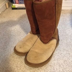 Custom multicolored Uggs